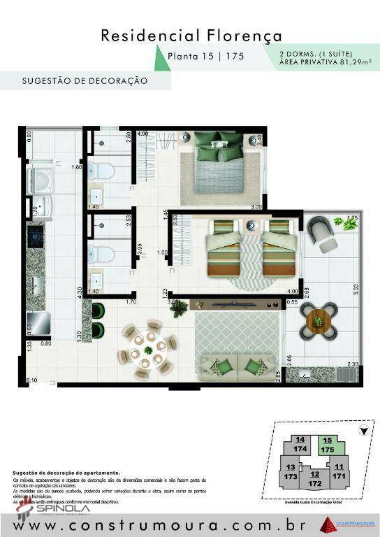 Apartamento à venda com 2 quartos, 81m² - Foto 15