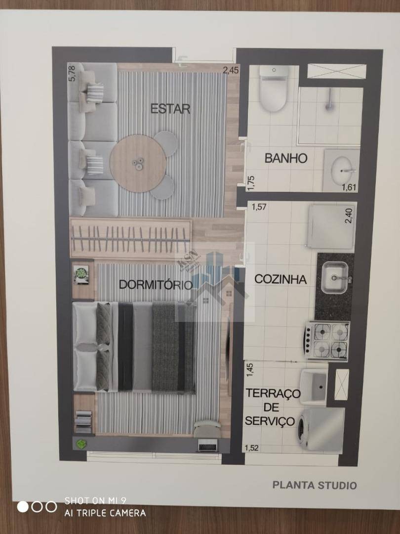 Apartamento à venda com 1 quarto, 27m² - Foto 18