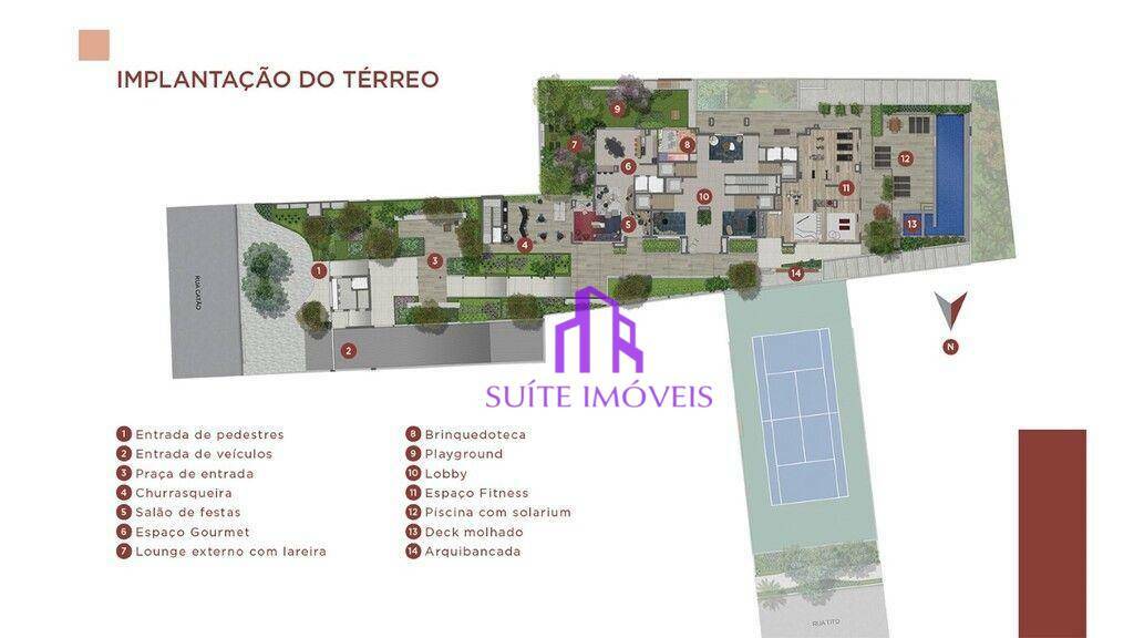 Apartamento à venda com 3 quartos, 167m² - Foto 2