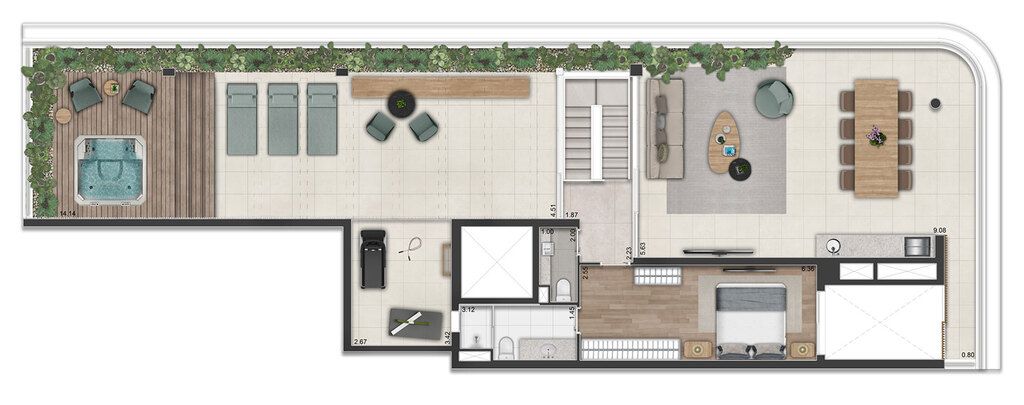 Apartamento à venda com 4 quartos, 193m² - Foto 43