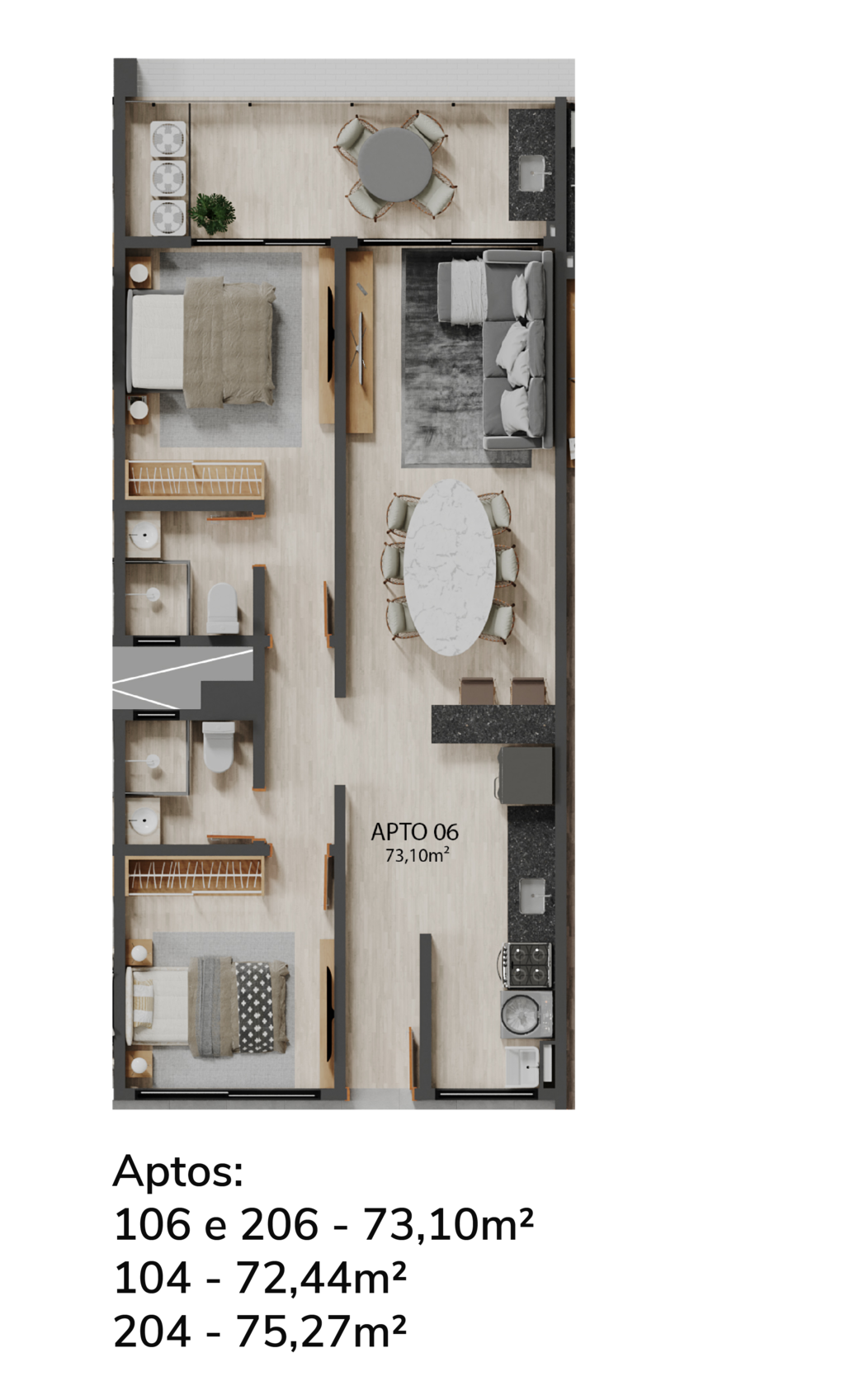 Apartamento à venda com 3 quartos, 10635m² - Foto 34