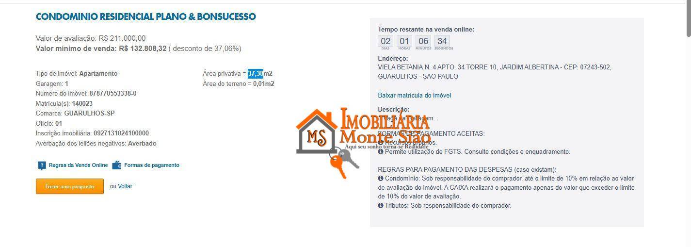 Apartamento, 2 quartos, 37 m² - Foto 4