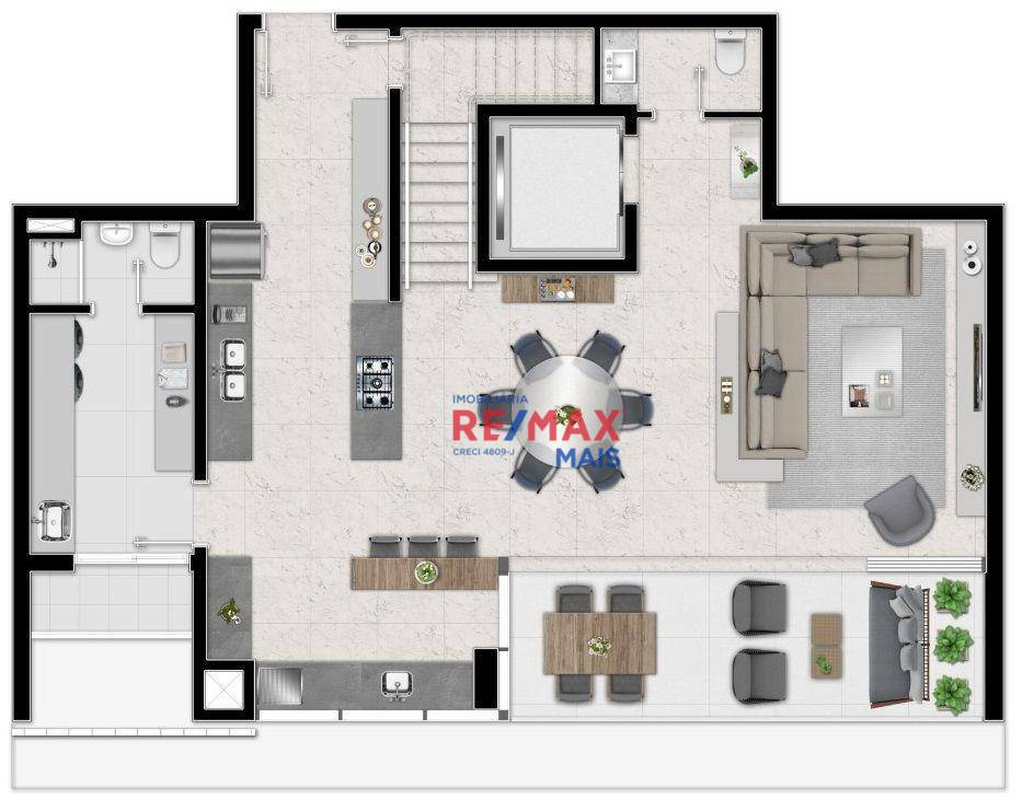 Apartamento à venda com 3 quartos, 190m² - Foto 21