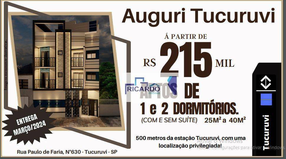 Apartamento à venda com 1 quarto, 25m² - Foto 1