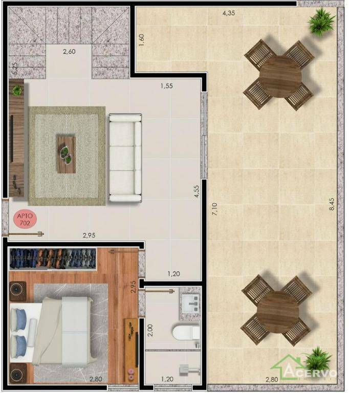 Cobertura à venda com 3 quartos, 148m² - Foto 3