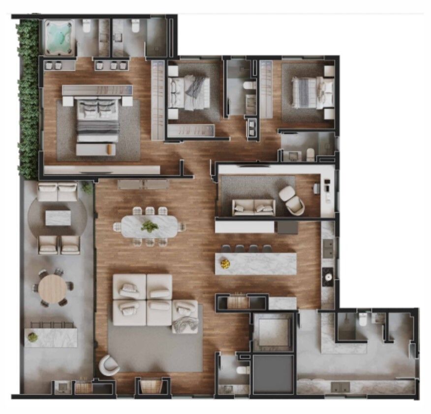 Apartamento à venda com 5 quartos, 476m² - Foto 6