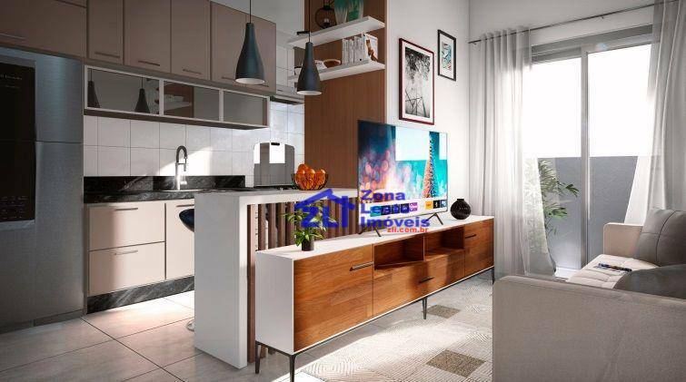 Apartamento à venda com 2 quartos, 43m² - Foto 3