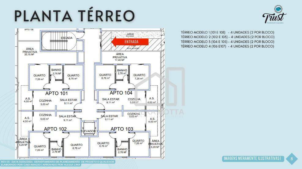 Apartamento à venda com 2 quartos, 42m² - Foto 9