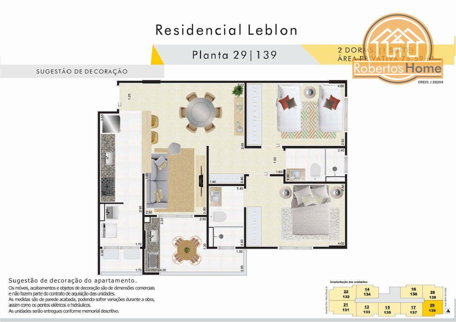 Apartamento à venda com 2 quartos, 75m² - Foto 6