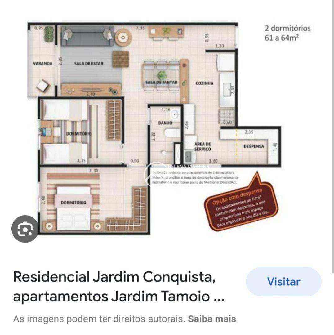 Apartamento à venda com 2 quartos, 64m² - Foto 31