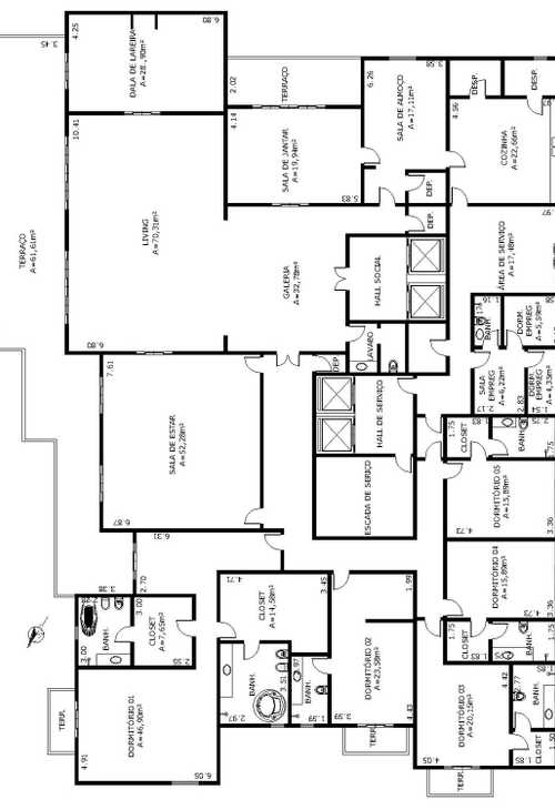 Apartamento à venda com 5 quartos, 715m² - Foto 7