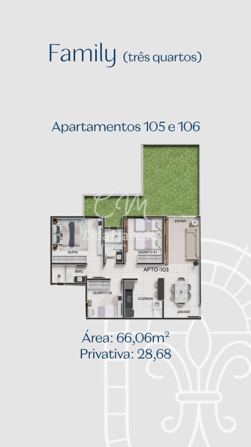 Apartamento à venda com 3 quartos, 68m² - Foto 18