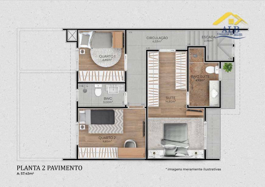 Sobrado à venda com 3 quartos, 125m² - Foto 5