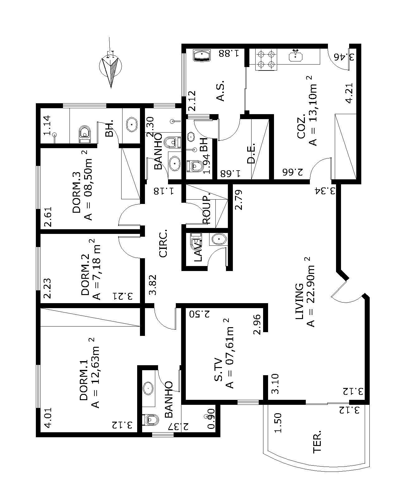 Apartamento à venda com 4 quartos, 123m² - Foto 19