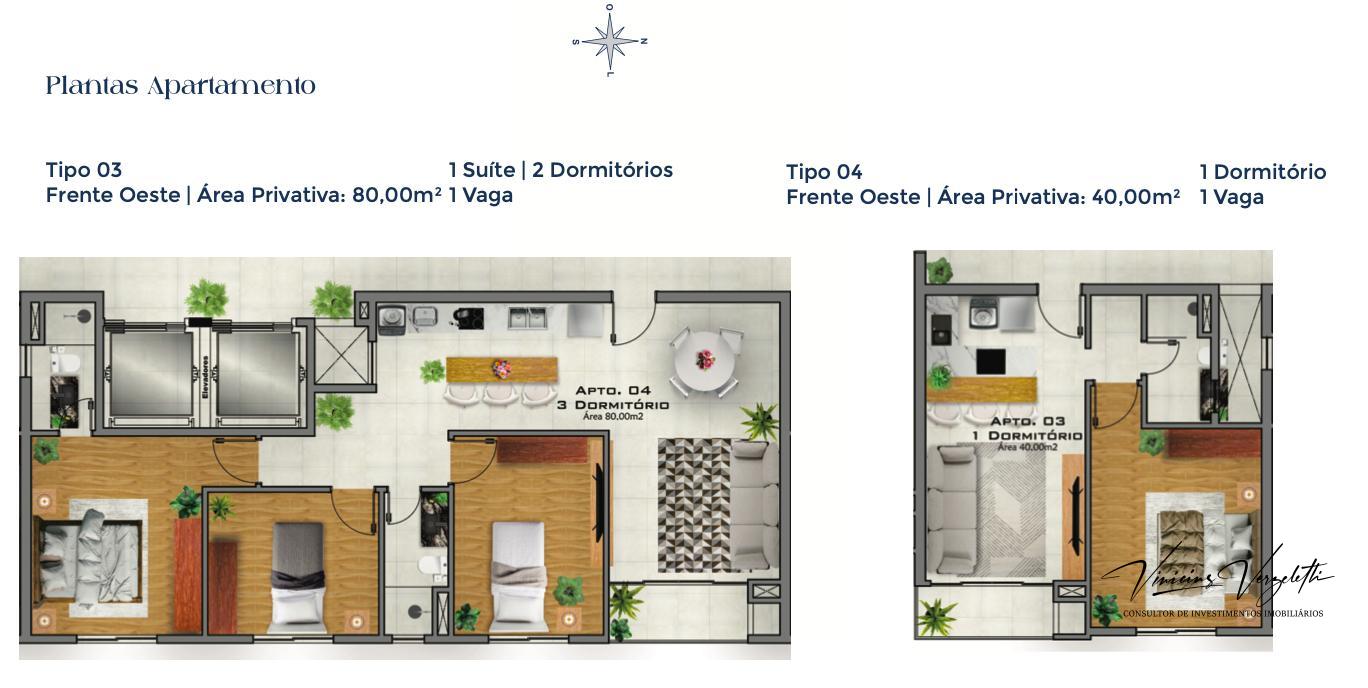 Apartamento à venda com 3 quartos, 80m² - Foto 12