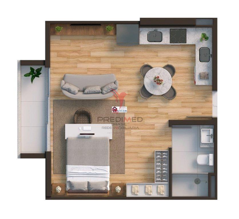 Apartamento à venda com 1 quarto, 51m² - Foto 21