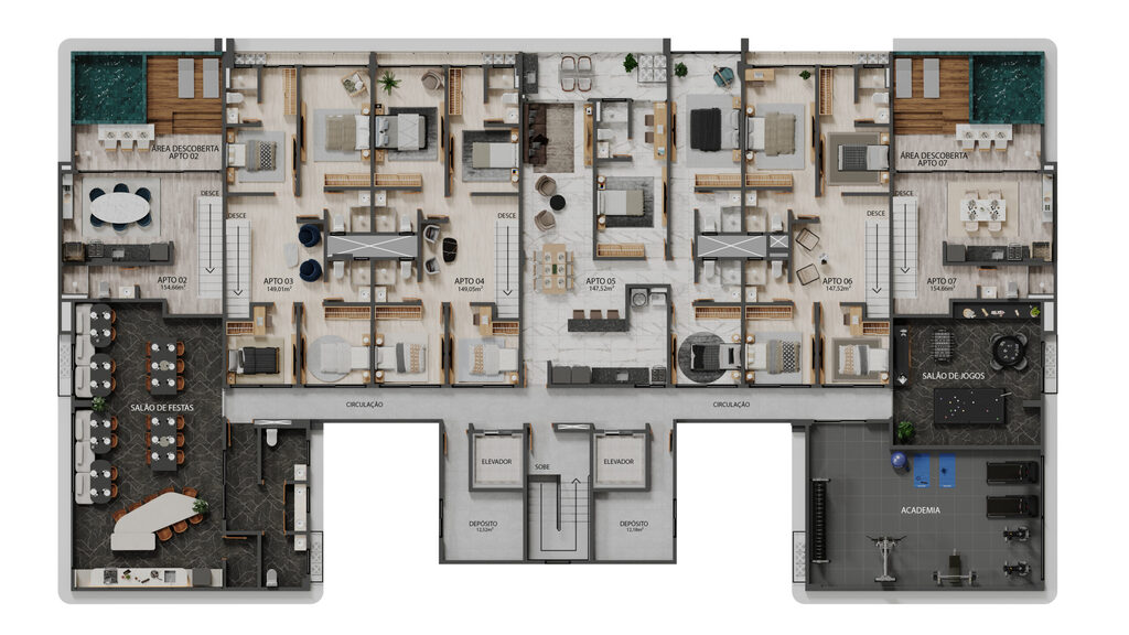 Apartamento à venda com 2 quartos, 5523m² - Foto 28