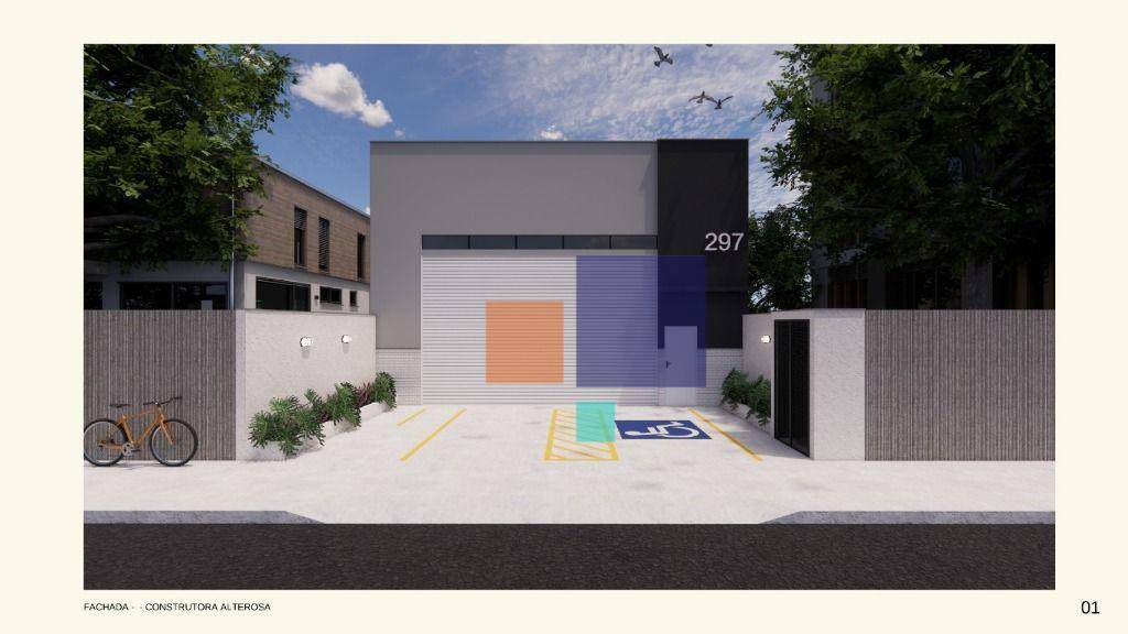 Depósito-Galpão, 240 m² - Foto 1