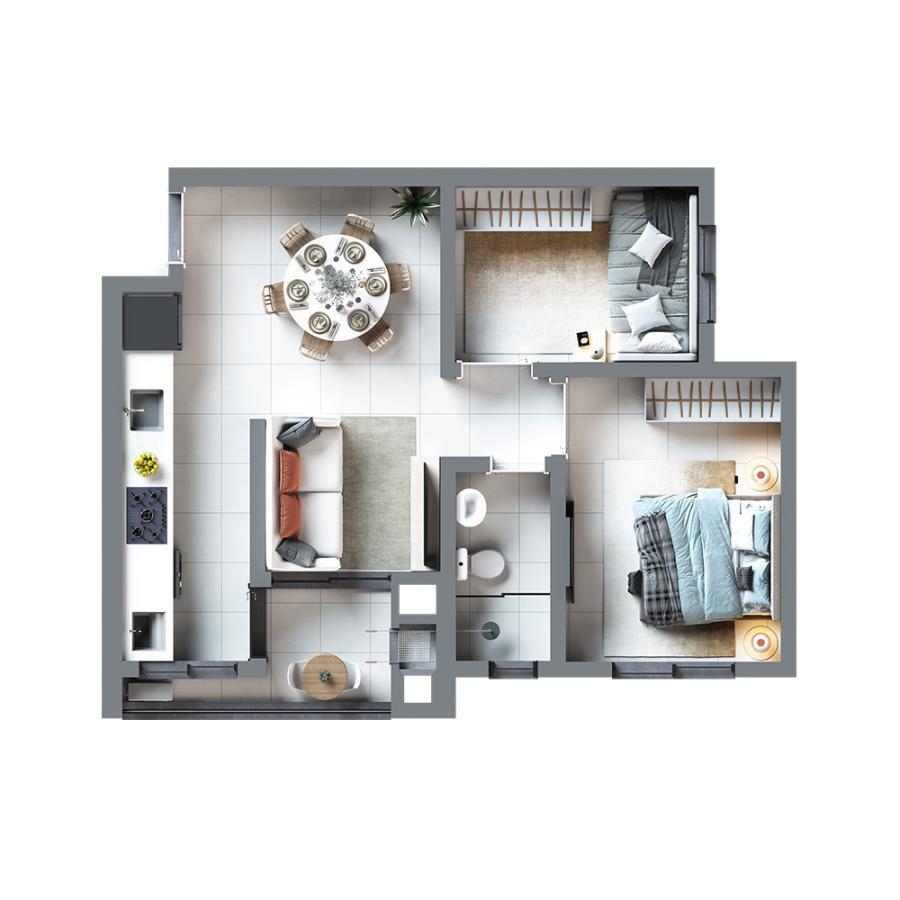 Apartamento, 2 quartos, 55 m² - Foto 25