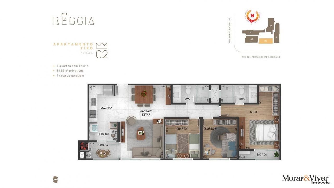 Apartamento à venda com 3 quartos, 103m² - Foto 16