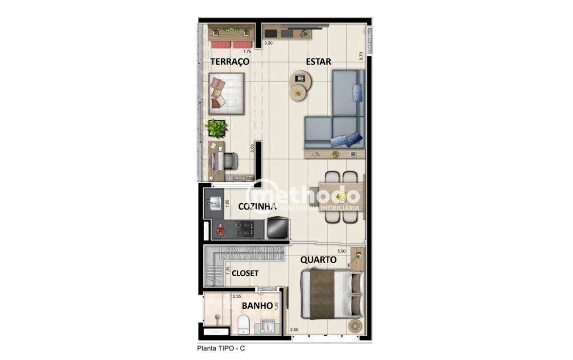 Apartamento à venda com 1 quarto, 47m² - Foto 30