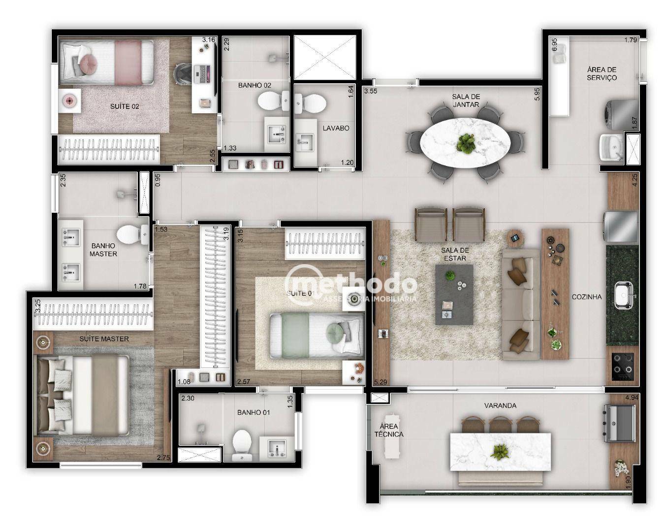 Apartamento à venda com 3 quartos, 104m² - Foto 27