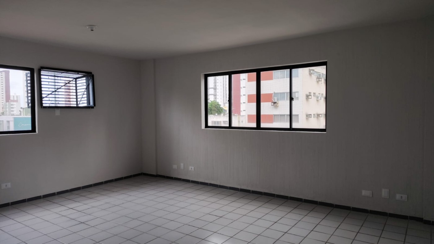 Conjunto Comercial-Sala para alugar com 1 quarto, 85m² - Foto 3