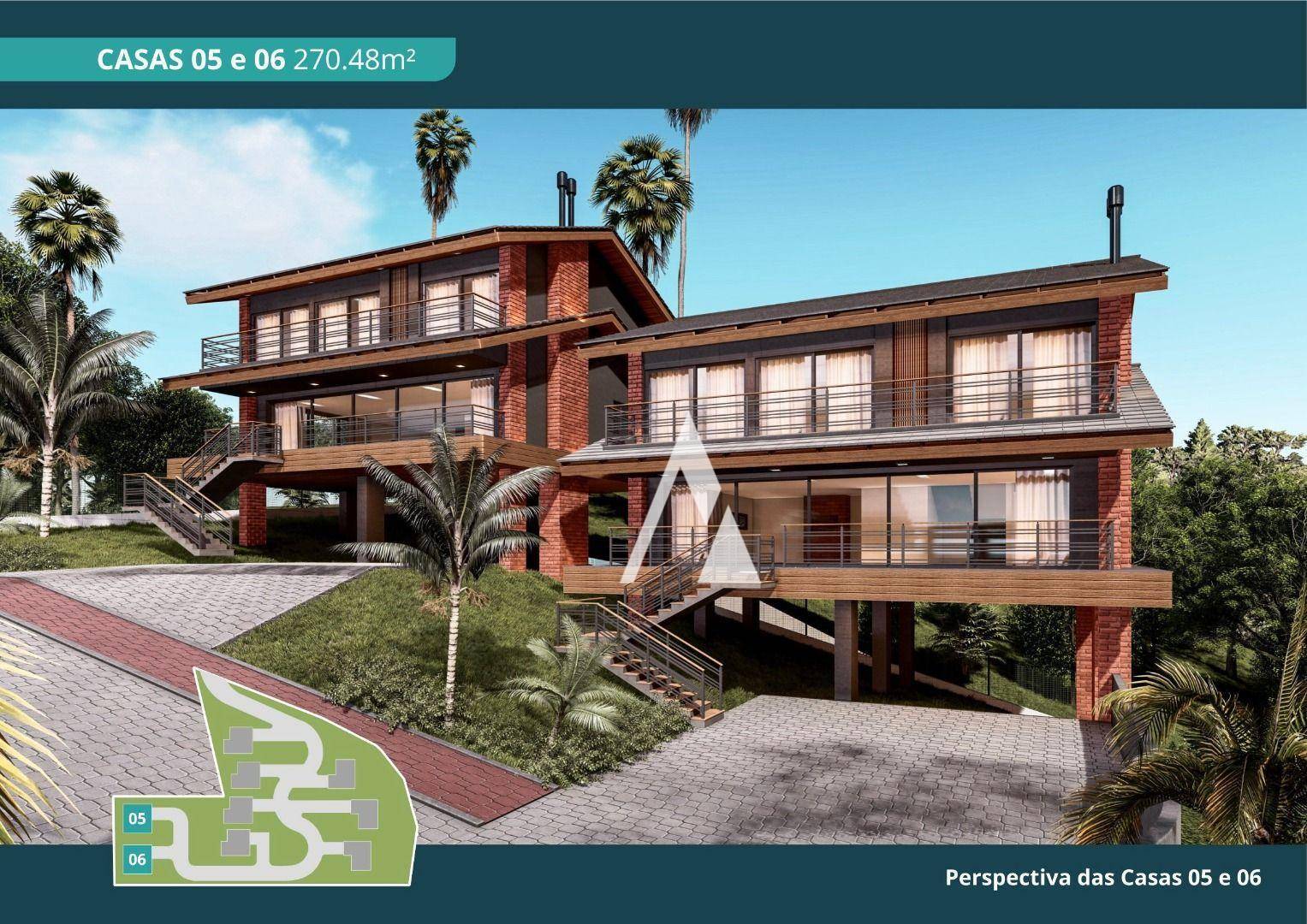 Casa de Condomínio à venda com 4 quartos, 270m² - Foto 1