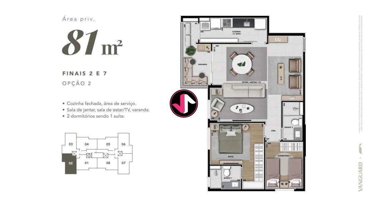 Apartamento à venda com 3 quartos - Foto 37
