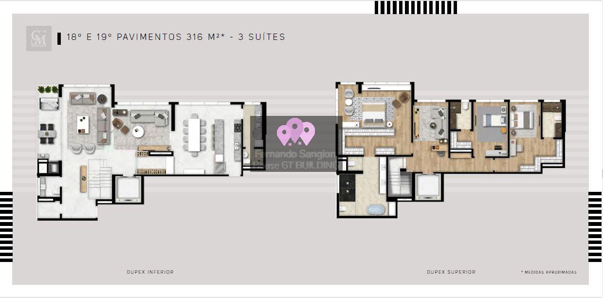 Apartamento à venda com 4 quartos, 315m² - Foto 4