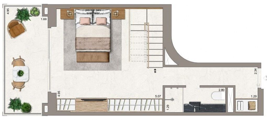 Kitnet e Studio à venda com 1 quarto, 45m² - Foto 21