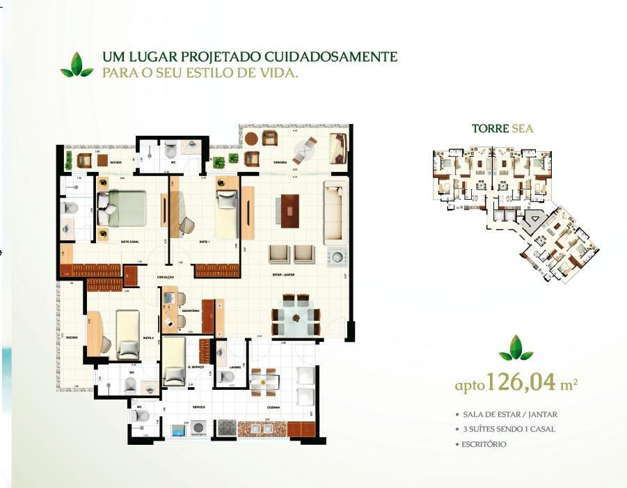 Apartamento à venda com 3 quartos, 115m² - Foto 28