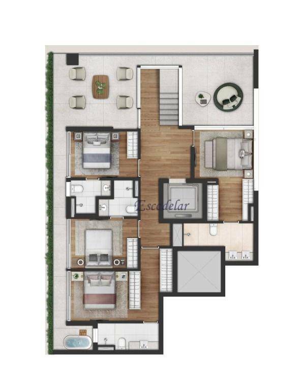 Cobertura à venda com 4 quartos, 294m² - Foto 17