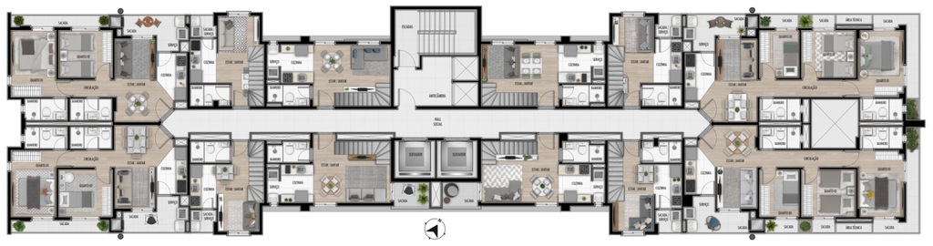 Apartamento à venda com 2 quartos, 4823m² - Foto 38