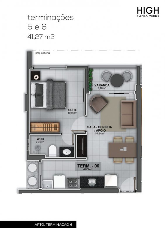 Apartamento à venda com 2 quartos, 66m² - Foto 11