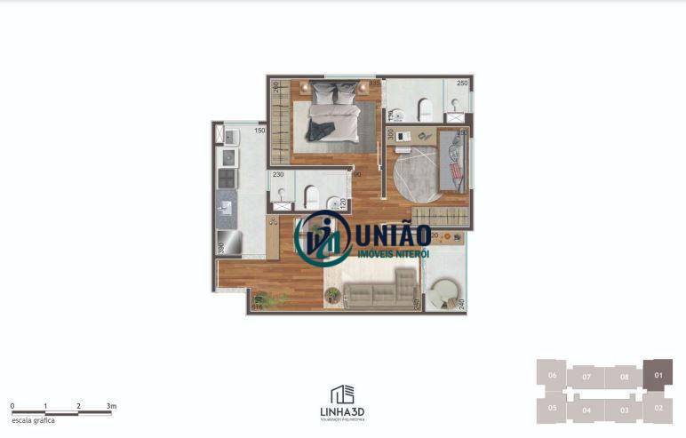 Apartamento à venda com 2 quartos, 53m² - Foto 18
