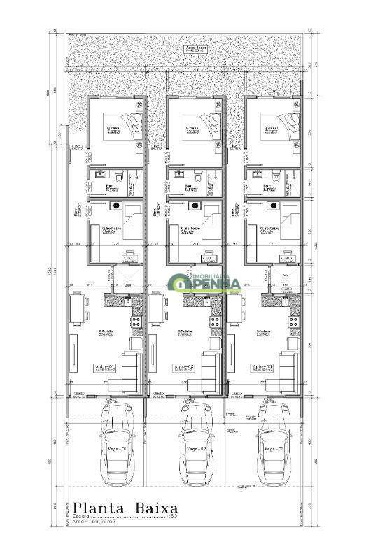 Casa à venda com 2 quartos, 56m² - Foto 2