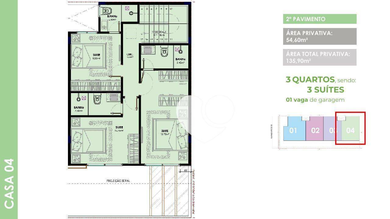 Casa de Condomínio à venda com 3 quartos, 135m² - Foto 21