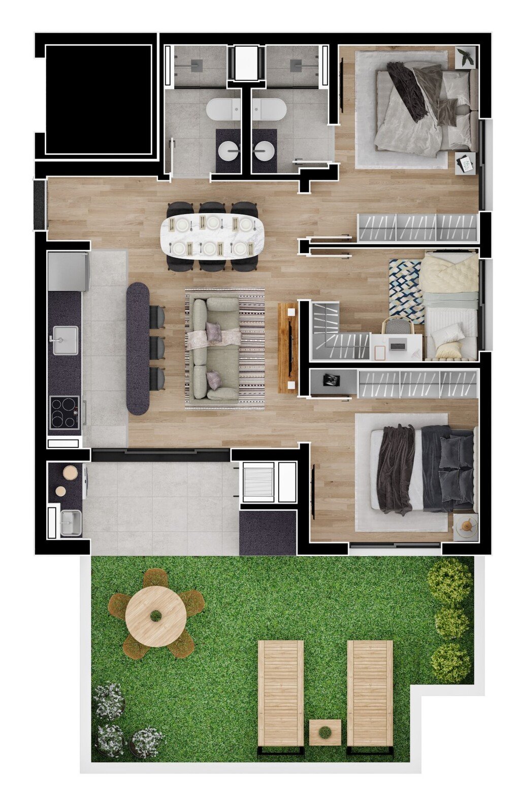 Apartamento à venda com 3 quartos, 6532m² - Foto 28