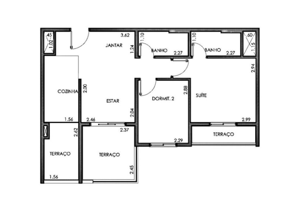 Apartamento à venda com 2 quartos, 58m² - Foto 20