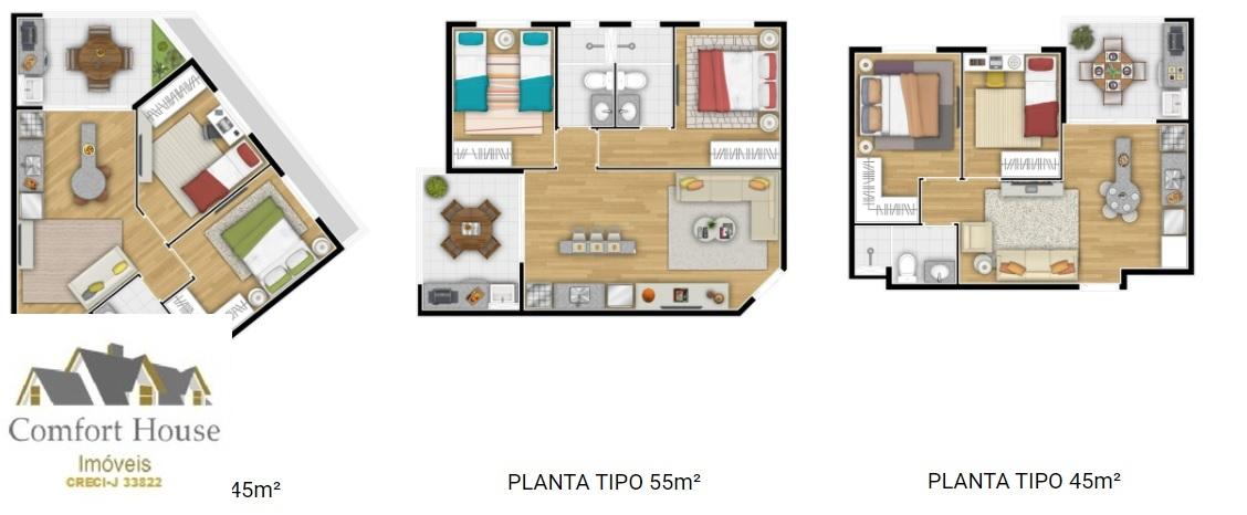 Apartamento à venda com 2 quartos, 45m² - Foto 35