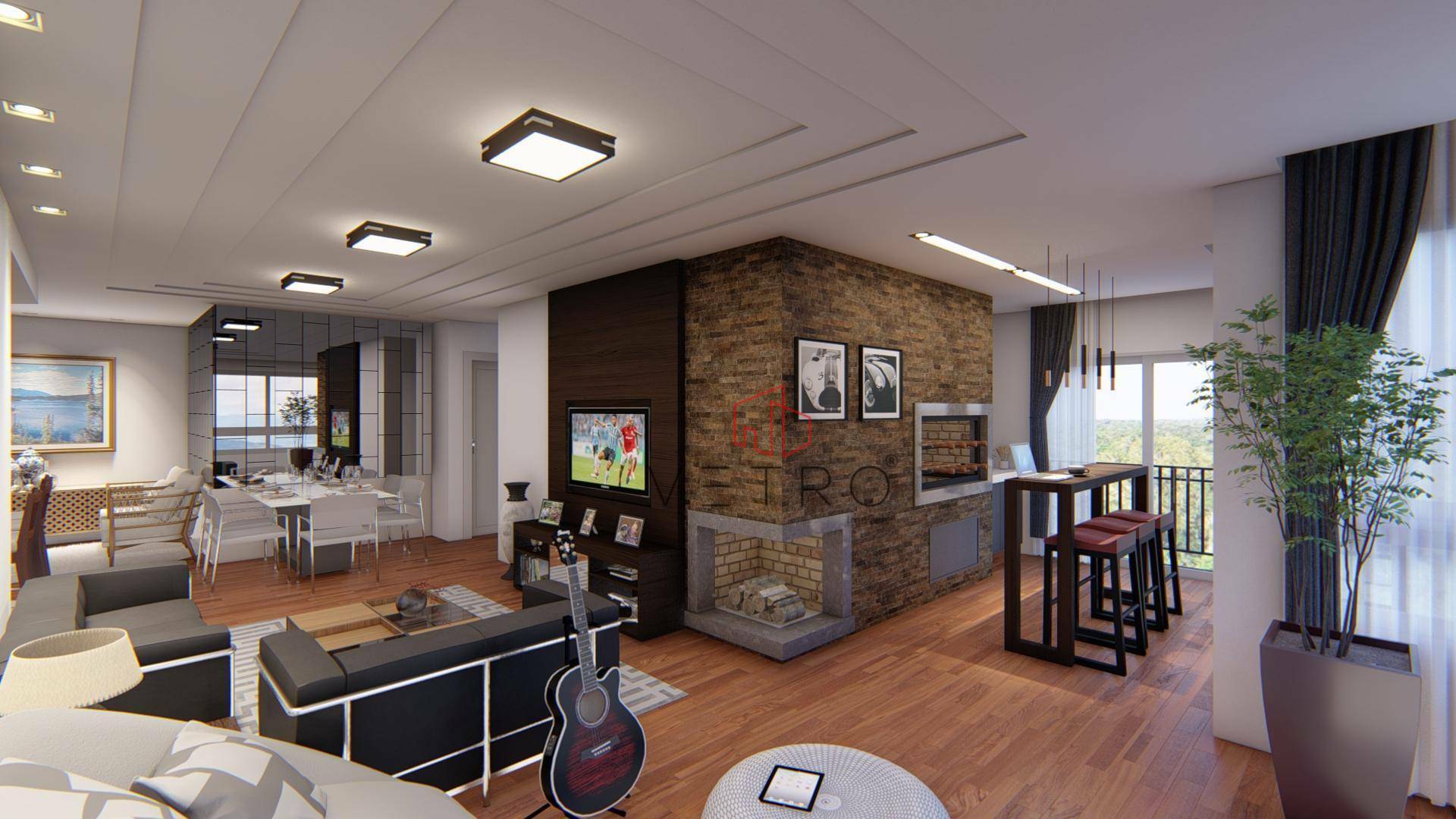 Apartamento à venda com 3 quartos, 131m² - Foto 3
