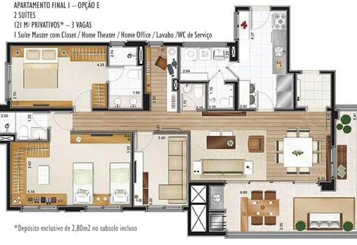 Apartamento à venda com 4 quartos, 117m² - Foto 12