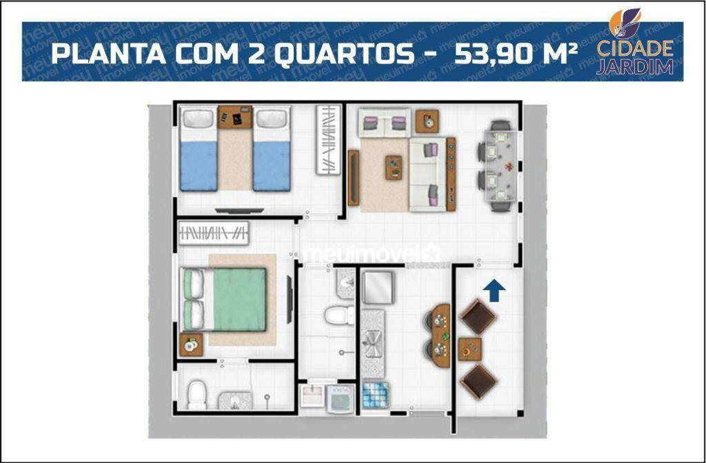 Casa de Condomínio à venda com 2 quartos, 53m² - Foto 31