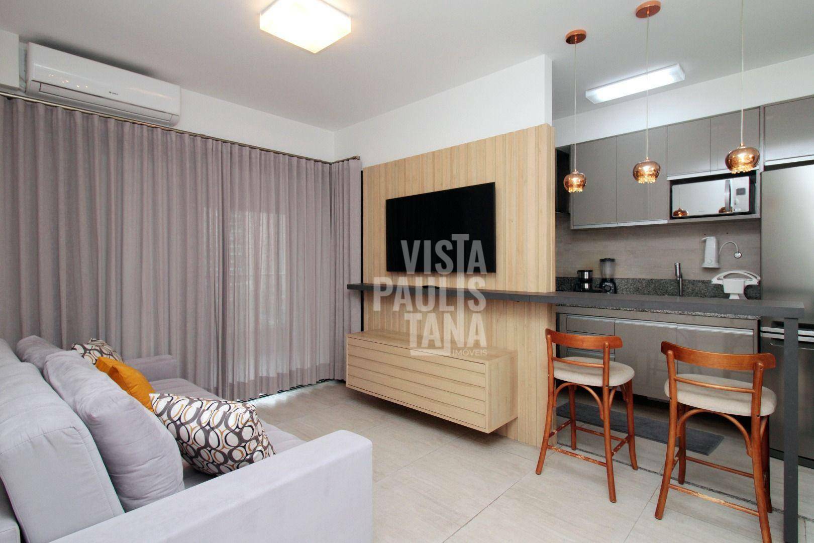 Apartamento à venda e aluguel com 1 quarto, 43m² - Foto 1