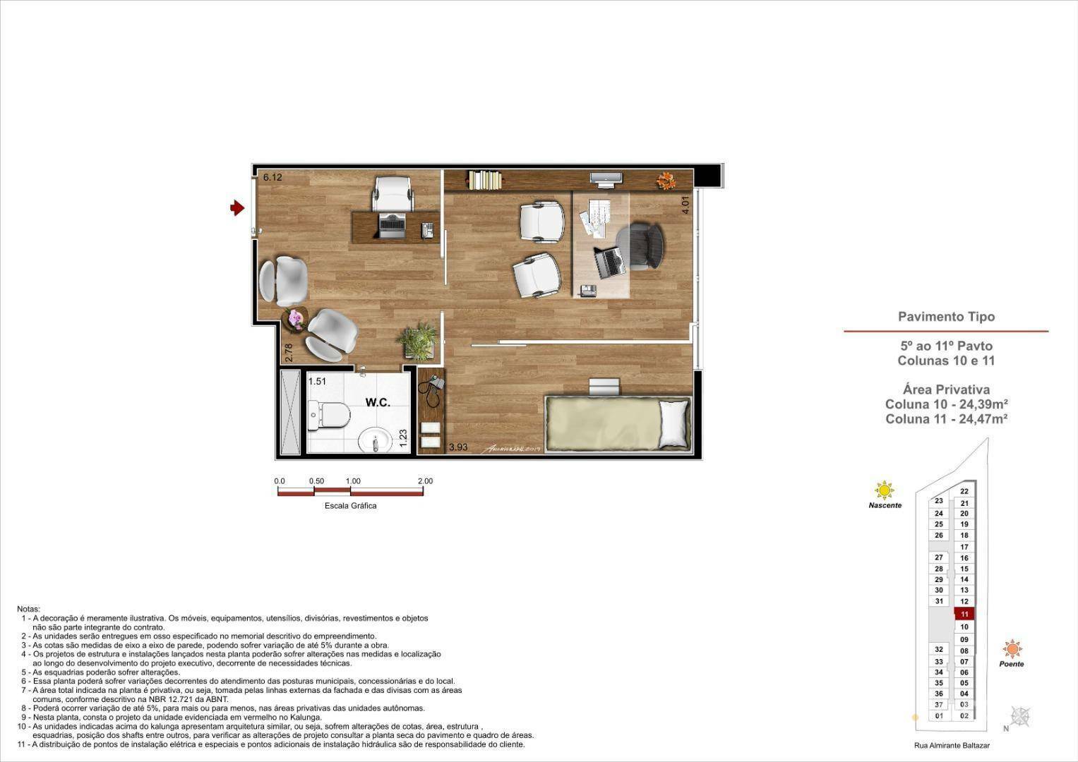 Conjunto Comercial-Sala à venda, 21m² - Foto 37