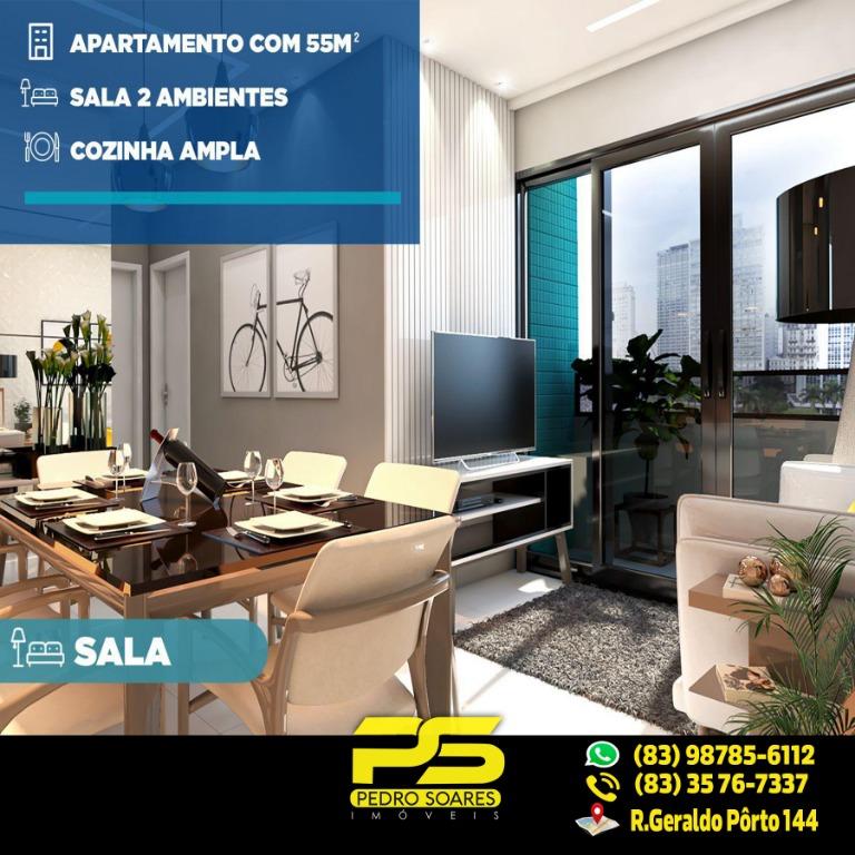 Apartamento à venda com 2 quartos, 54m² - Foto 8