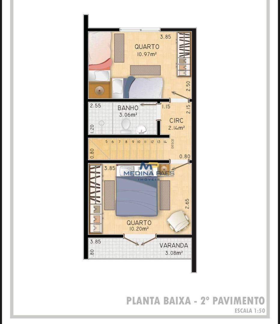 Casa à venda com 2 quartos, 72m² - Foto 22