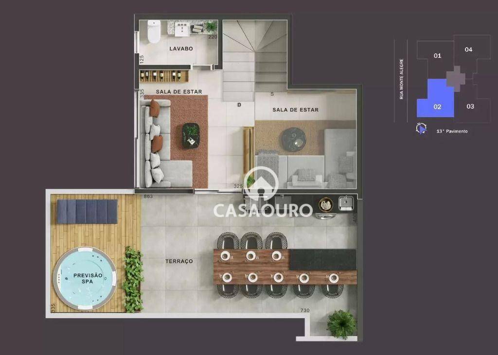 Cobertura à venda com 2 quartos, 113m² - Foto 16