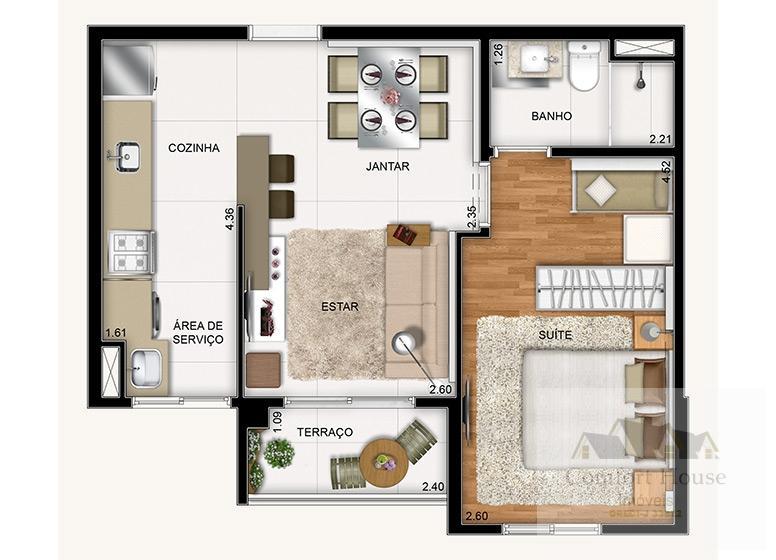 Apartamento à venda com 1 quarto, 42m² - Foto 27